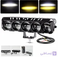 پرژکتور ۲ لنز مستطیل ۳ رنگ فلش