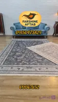 فرشینه سنتی فرشینه آفتاب کد U52مخمل شانل ترک استپدار