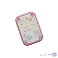 قوطی فلزی جا آدامسی قوری و فنجان SWEET TIME کد G002