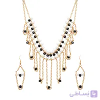 ست گردنبند و گوشواره کریستال سوینا