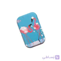 قوطی فلزی جا آدامسی فلامیگو طرح LOVE YOU