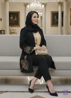 مانتو مجلسی تکه دوزی آلند