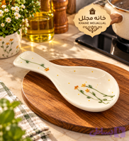 زیر قاشقی سرامیکی طرح قارچ
