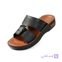 صندل مردانه  شیما مدل المطراش کد120 (پاشنه 5 سانت)