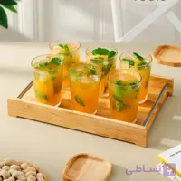 سینی چوبی رابروود سایز بزرگ ۲۴×۳۵ و سایز کوچیک ۱۷×۲۷