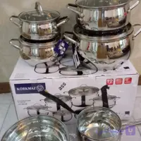 سرویس قابلمه 12پارچه اصلی کورک مز زخیم ترکیه مدل 8636