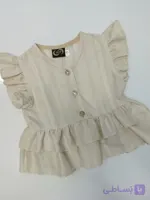 شومیز دخترانه چین دار