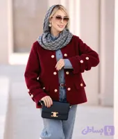 کت ترند مزونی مخمل کبریتی مدل چری