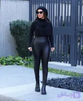 لگ چرم کمرگنی مات داخل پلار گرم و‌لطیف ترند و مزونی مدل گاما