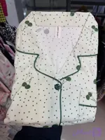 ست دو تیکه راحتی بلوزجلو دکمه و شلوار نخ پنبه وارداتی دخترانه و زنانه کد 9919