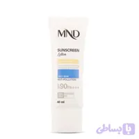 لوسیون ضد آفتاب با فاکتور حفاظتی 90 (SPF 90) بژ روشن ام ان دی مناسب پوست چرب