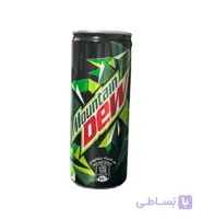 نوشابه گازدار اورجینال دیو Dew حجم 250 میلی لیتر باکس 30  عددی