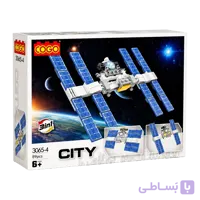 لگو مدل فضایی COGO سری 3065 نمونه ماهواره ایستگاه مداری
