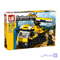 لگو ماشین راهسازی Engineering مدل 4125 مدل جرثقیل