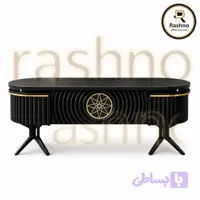 و قیمت میز اداری مدرن مدل M300 | جنس ام دی اف وکیوم با کشو و باکس ( سایز 210 سانتیمتر)