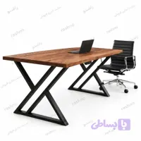 و قیمت میز مدیریت اداری ساده پایه فلزی
