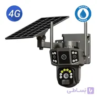 دوربین مینی اسپیددام 2 لنز خورشیدی casacop 12mp