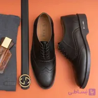 کفش اسپرت مردانه کد mh رویه چرم خارجی مناسب  روزمره محصول  PAMSHOP