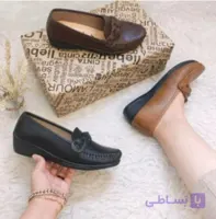 کفش طبی زنانه کد ZNG رویه چرم سوگو مدل نگین PAMSHOP