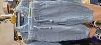 شلوار نوزادی آبی رنگ سایز ۲-۶ ماه