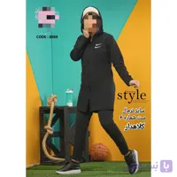 ست مانتو و شلوار ورزشی و اسپرت سوپر غواصی عالی ۲ سایز بندی( ۳۸ تا ۴۴) و (۴۴ تا ۵۰ )تن شیک