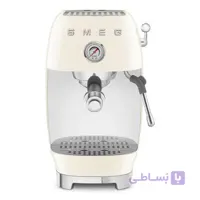 اسپرسو ساز جدید اسمگ رنگ کرم مدل ecf03creu