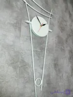ساعت دیواری مدرن کد H/139 رنگ مشکی/ طلایی