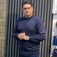 بافت سایز بزرگ مردانه رنگ سرمه‌ای