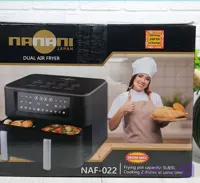 سرخ کن نانانی دوقلو اصل ژاپن مدل NAF-022، سرخ کن و هواپز (ظرفیت 10 لیتر)