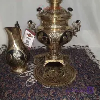 قیمت و خرید سماور زغالی 7 لیتری برنجی با مناسب ترین قیمت - هنرظریف