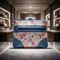 کیف آرایش دخترانه و زنانه پارمیدا رنگ خردلی