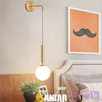 دیوارکوب مینمال برای دکوراسیون خاص (چراغ دیواری)