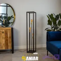 آباژور مدرن ایستاده – طراحی مینیمال و بدنه فلزی