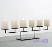 جاشمعی رومیزی فلزی – طراحی شیک و مقاوم برای دکور میز و فضاهای مدرن(G203