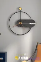 ساعت دیواری ترکیب چوب و فلز کد H535