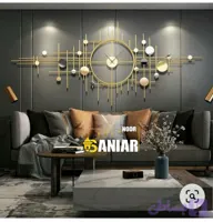 ساعت دیواری فلزی شیک و مدرن | مقاوم، لوکس و مناسب دکورهای امروزی