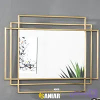 آینه مدرن(E116)( فریم آینه قیمت آینه کسر شده )