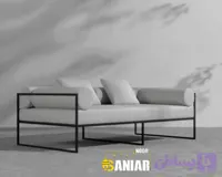مبل سه نفره مینیمال(کاناپه سه نفره با طراحی مینیمال)