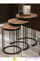 میز عسلی ست سه عددی مینیمال(M737)