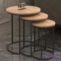 میز عسلی مینیمال سه تیکه M703