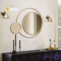 آینه دیواری مدرن( فریم آینه قیمت آینه کسر شده )