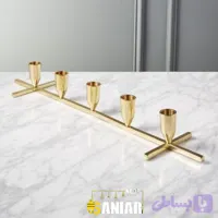 جا شمعی رومیزی فلزی | طراحی شیک و مینیمال