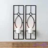 جا شمعی دیواری مدرن مونالیزا(قیمت به صورت تک )