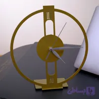 ساعت رومیزی فلزی آریا