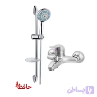 شیر حمام مدل اردکی همراه با علم دوش