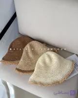کلاه رافیا ریش ریش کد 970