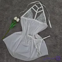 لباس خواب هارنس دار سفید