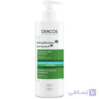 شامپو ضد شوره ویشی Dercos 390 میل | Vichy Dercos Anti-Dandruff Shampoo