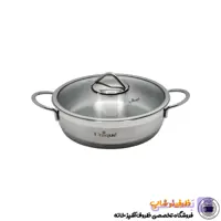 تابه یونیک مدل استیل کد 9943 سایز 24