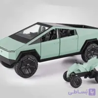 ماشین کنترلی فلزی سایبرتراک تسلا سایز 1.32